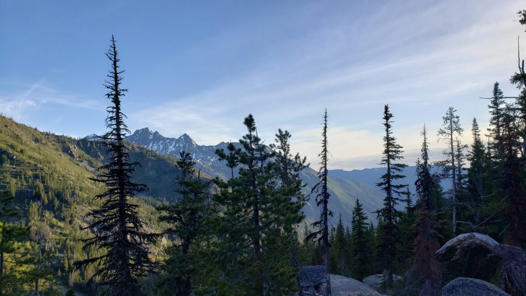 cashmere mountain trout creek trail view