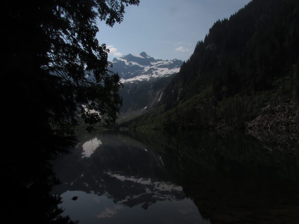 sloan peak above goat lake