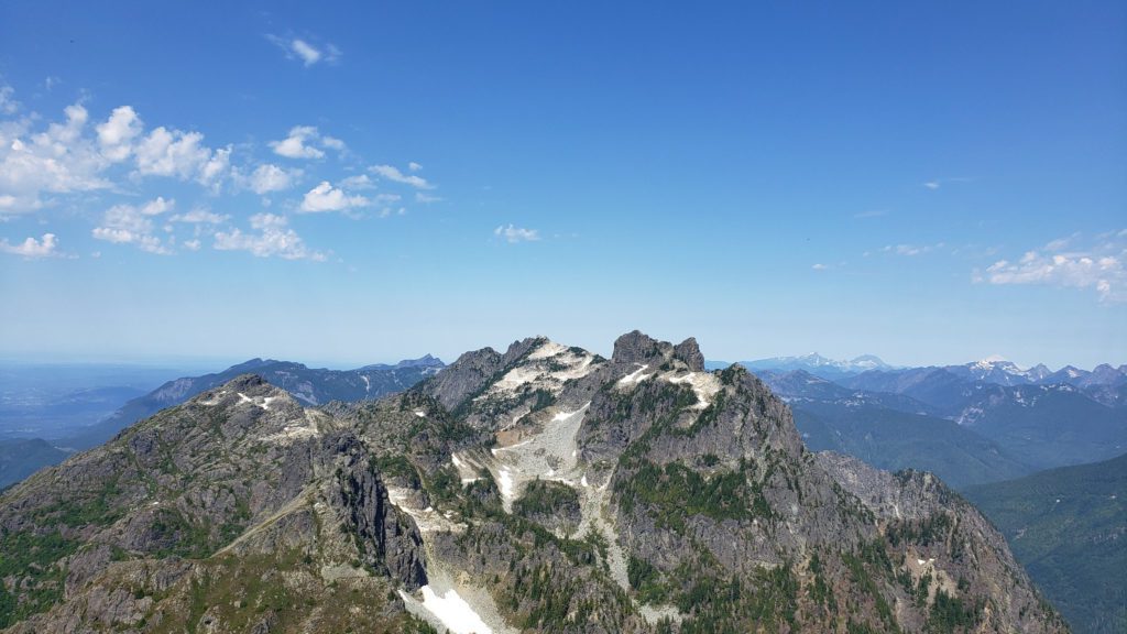 gunn peak from the summit of merchant