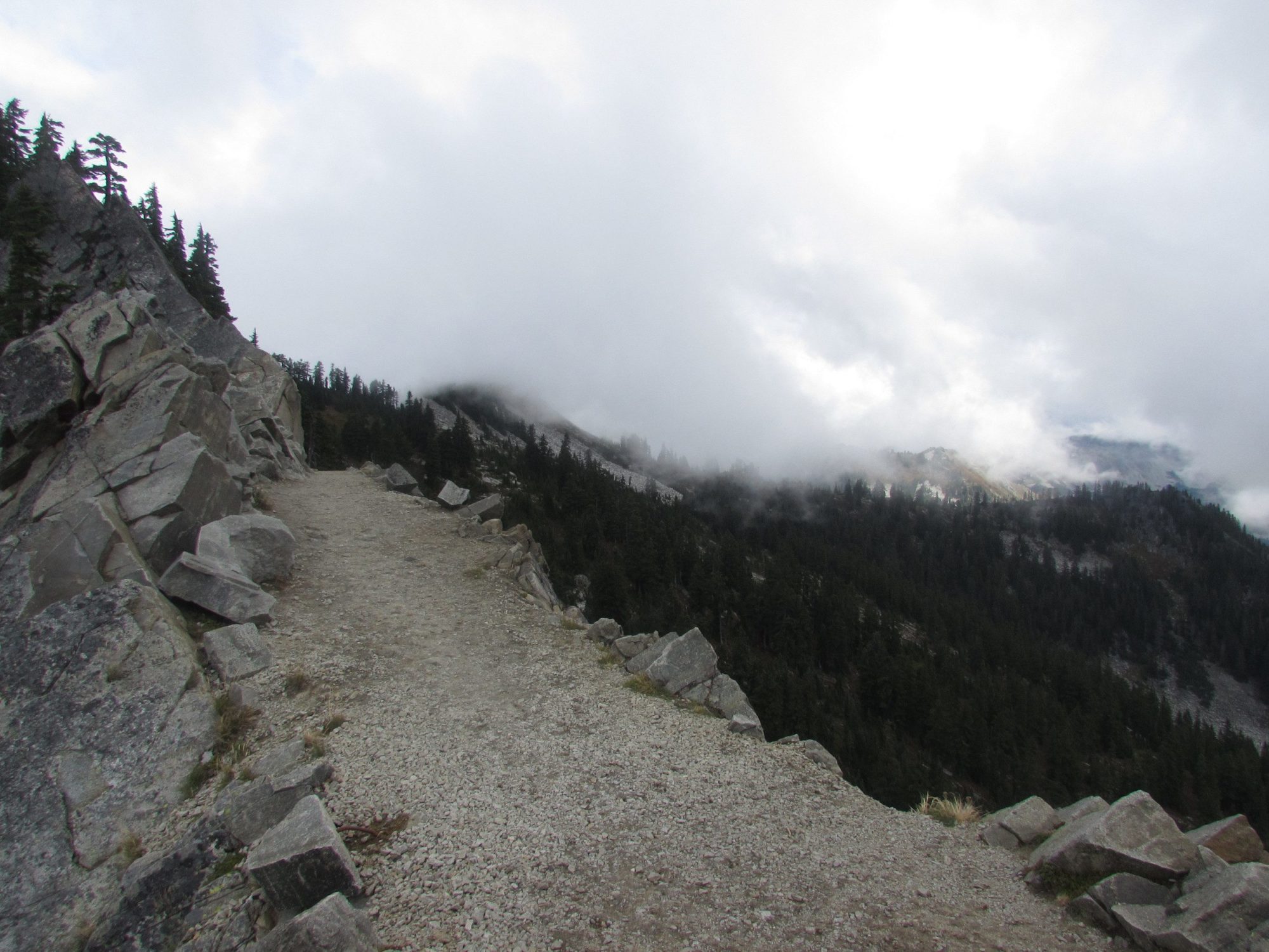 kendall catwalk near snoqualmie pass along pcific crest trail