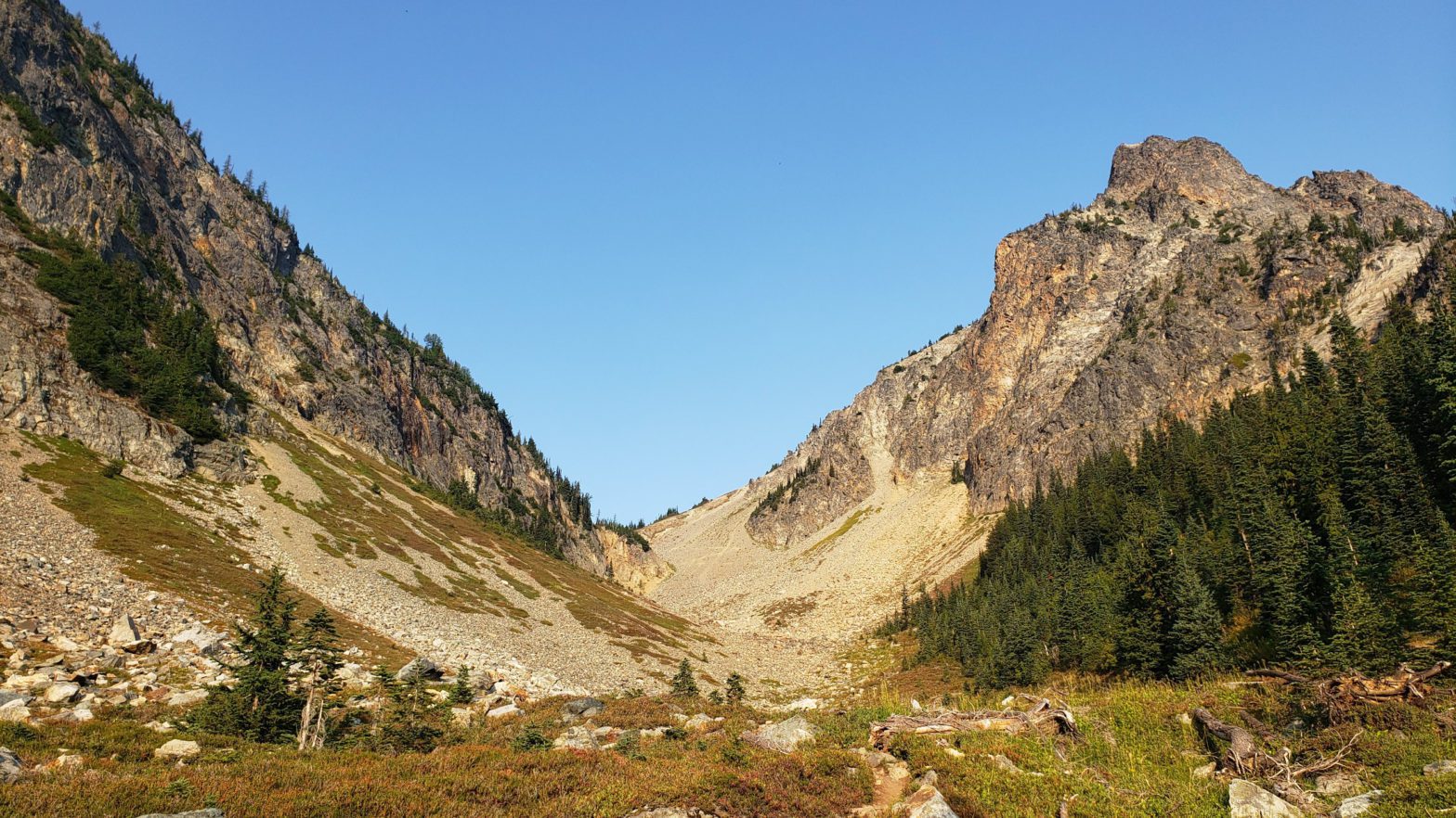looking up at easy pass