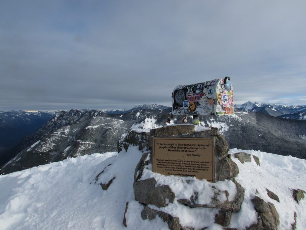 mailbox on top of the peak north bend washington