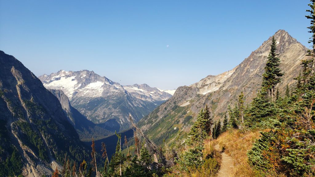 mesachie and logan from easy pass trail