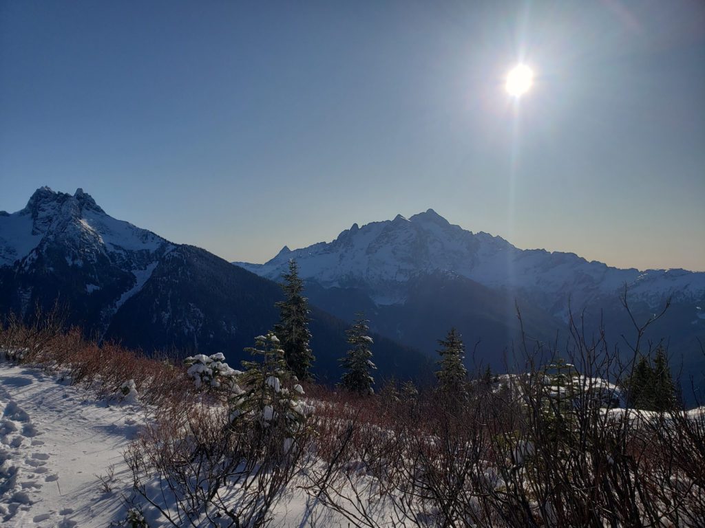 mount shuksan from the viewpoint