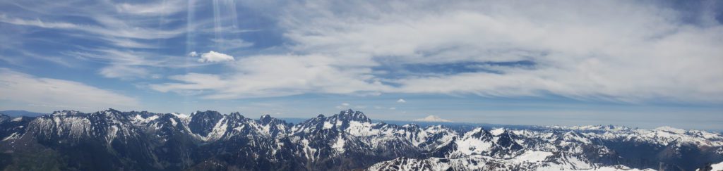 summit panorama cashmere mountain
