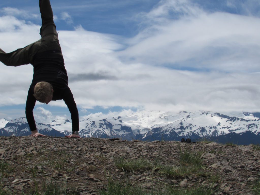 summersault on excelsior peak north cascades washington