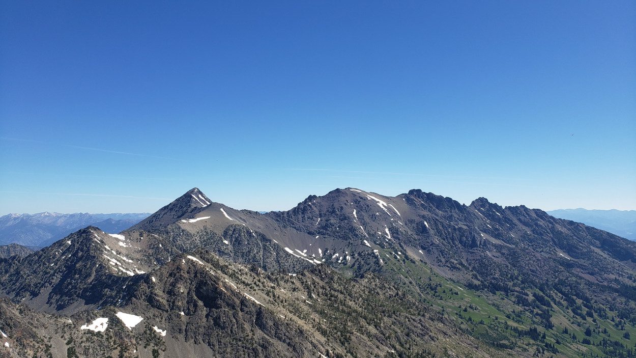 Abernathy Peak Summit Views