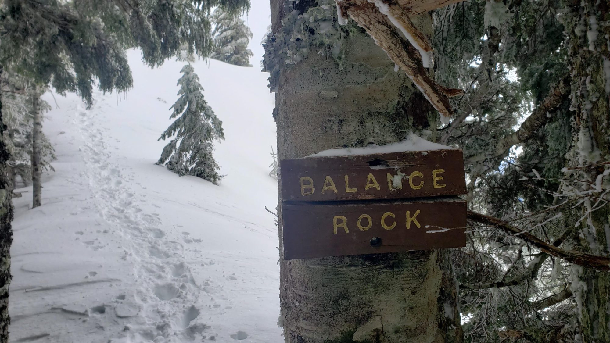 approaching balance rock