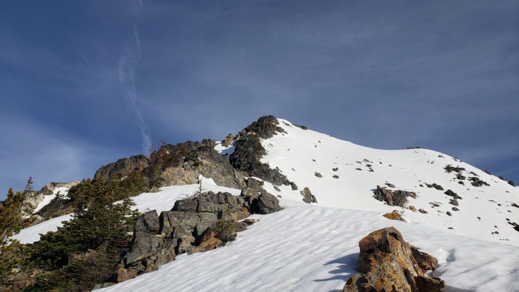 final ridge line saska peak