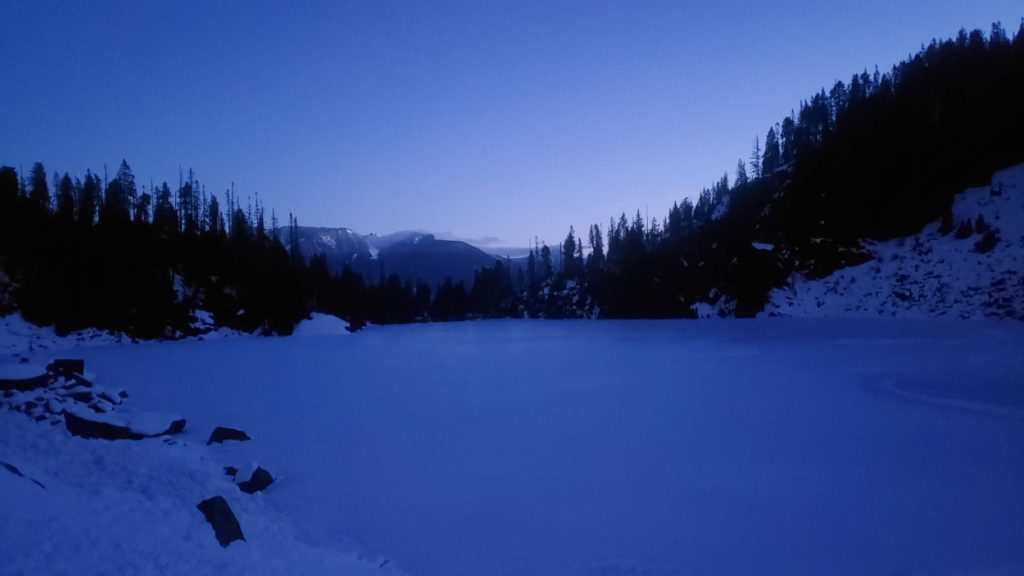 lake serene at sunrise mount index