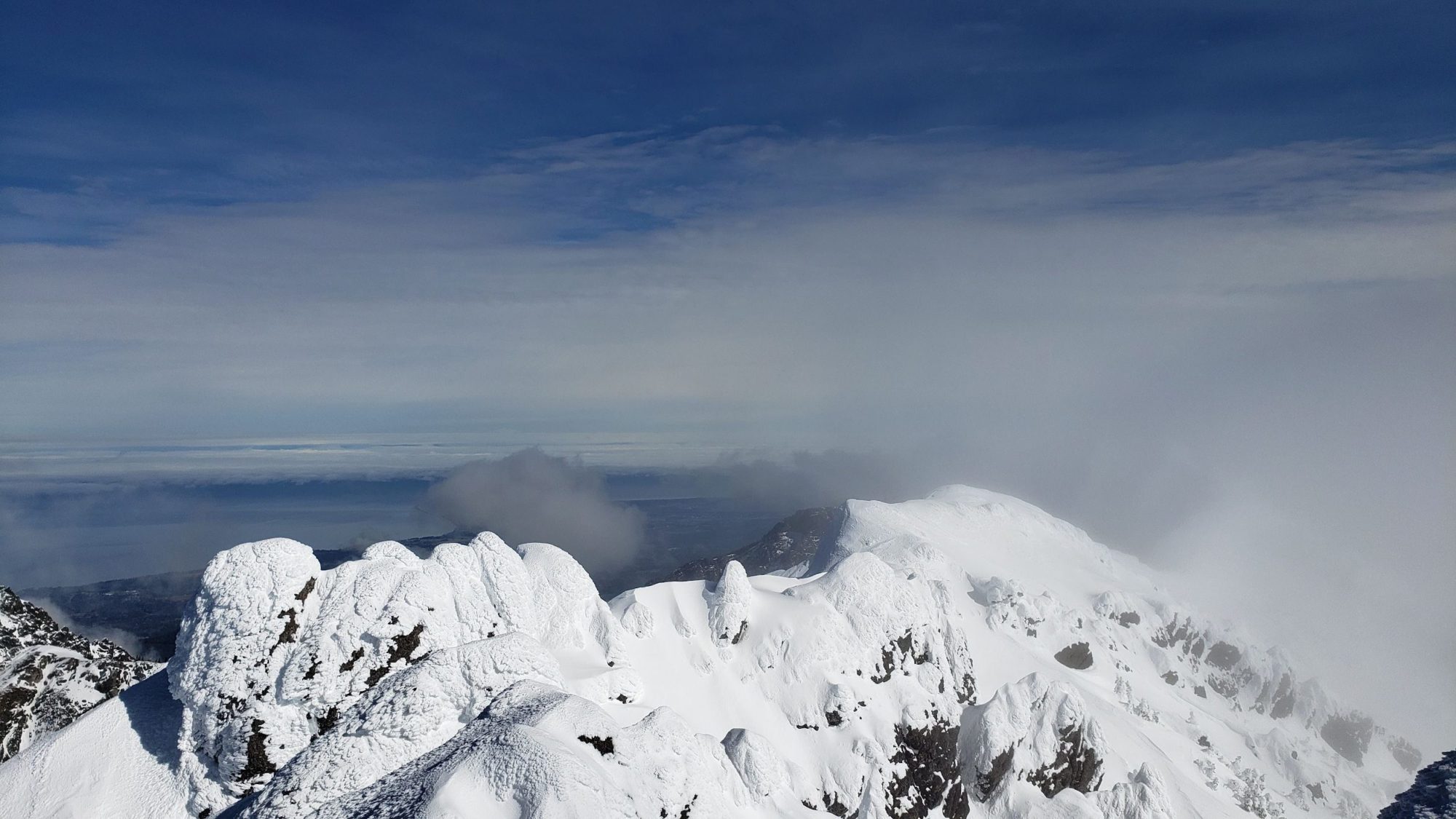 summit view from mount angeles