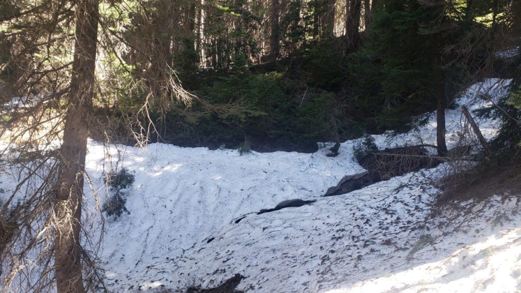 entiat river trail snow cover