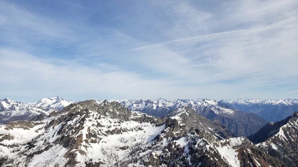 saska peak summit views