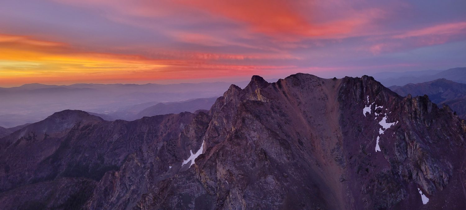 gardner mountain at sunrise