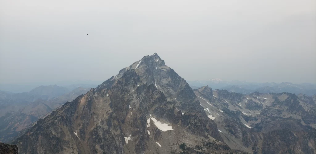 mount stuart from the summit or argonaut peak