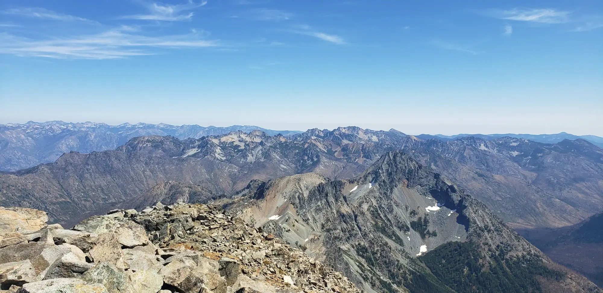 mount maude summit views
